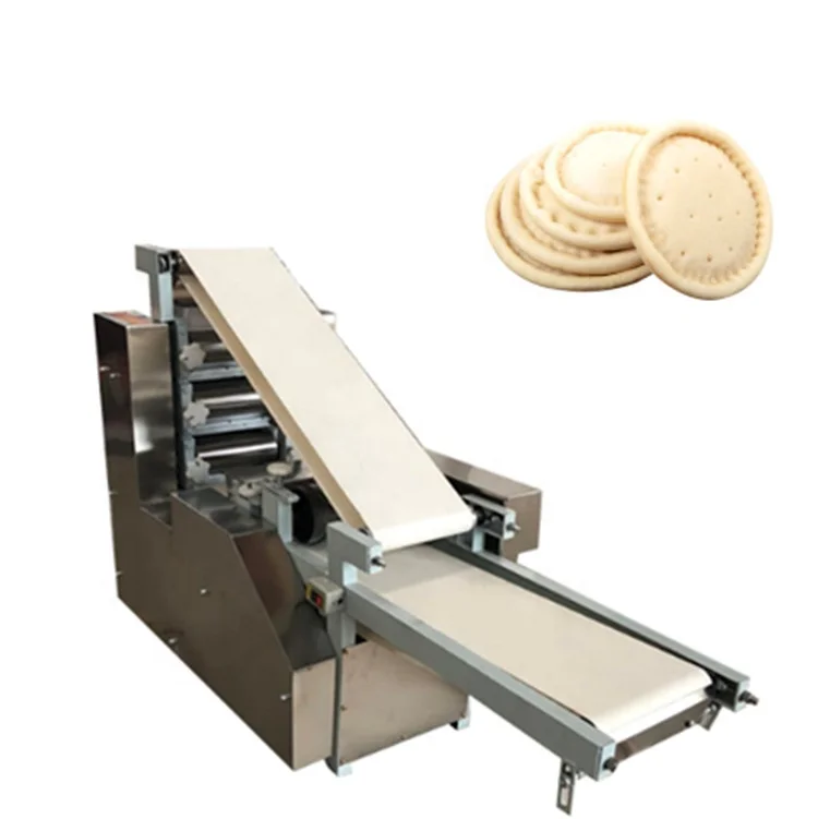 
Factory supply best quality Taboon bread maker cutter machine pizza flat bread making machine dough cutter for sale 