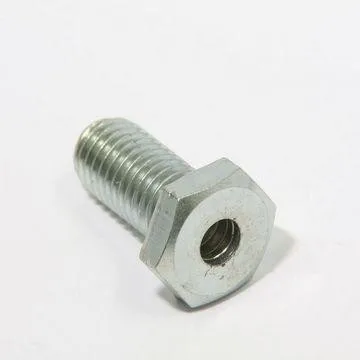 Non-standard CNC machined stainless /alloy steel hex head hollow screw bolt