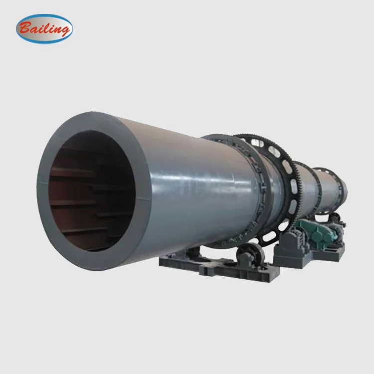 china bailing brand rotary cylinder dryer