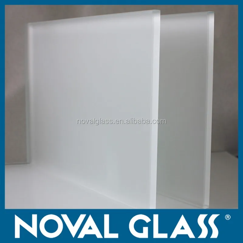 curtain wall, 3-19mm curtain wall, non-finger-print acid etched glass facade