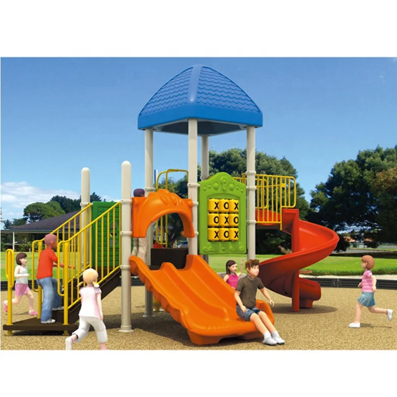 Небольшой слайд площадка детского сада на открытом воздухе TX-075B образования