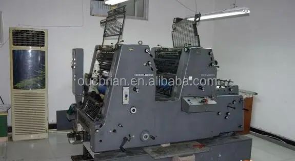 Двухцветная печатная машина heidelberg для журналов usd gto