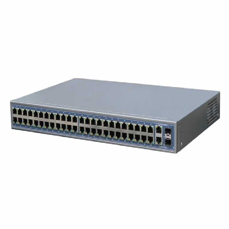 Computer networks unmanaged 48 port network switch with 2 gigabit sfp/rj45 combo uplink