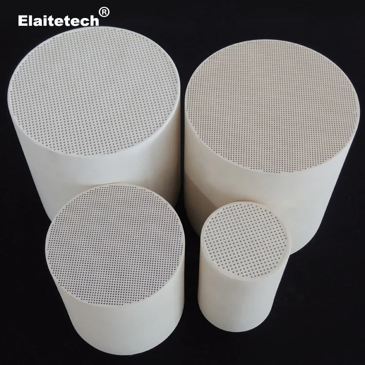 Construction machine catalytic diesel engine wall flow smoke particulate filter DPF