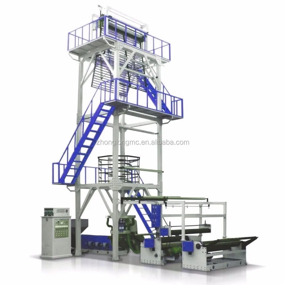 Машина для выдувания пленки для полиэтиленовых пакетов