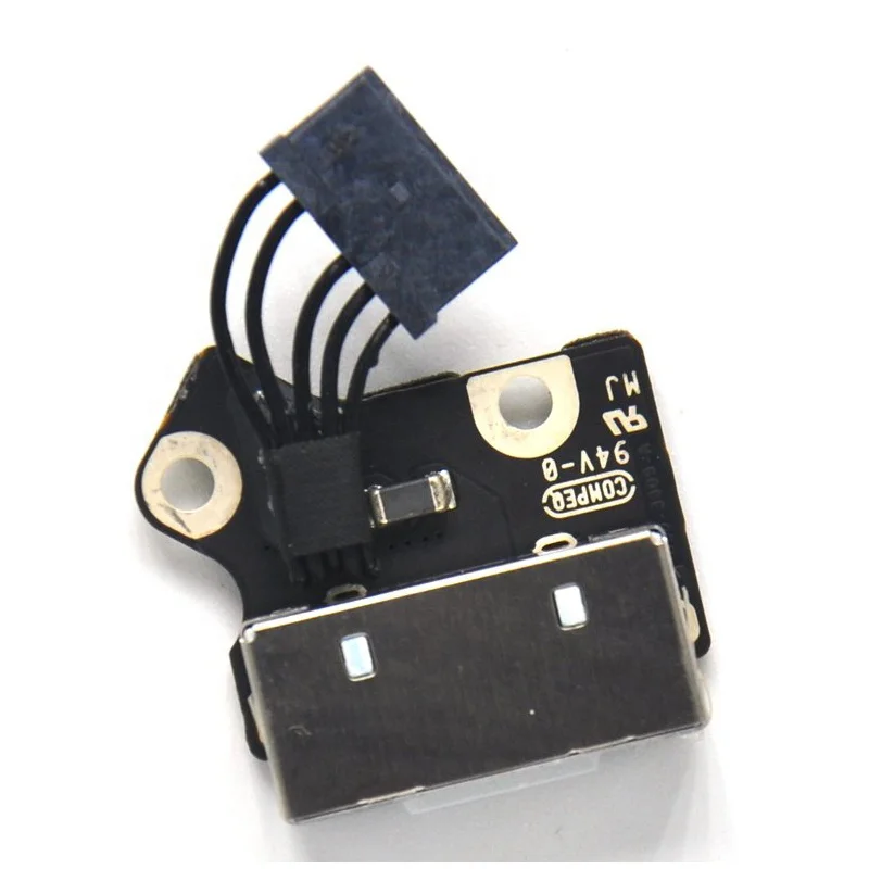 Genuine NEW Original DC Jack 820-3109-A for macbook pro retina 15' A1398 DC Power Jack USB Audio Board
