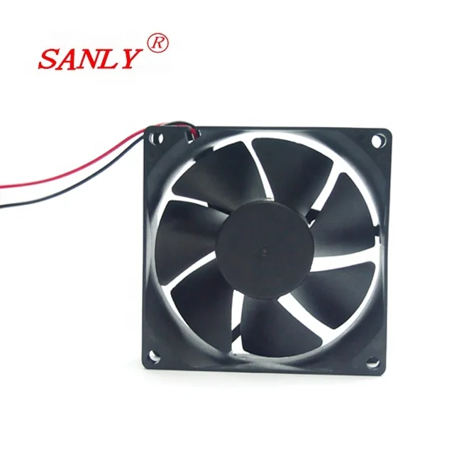 high quality 12 volt dc brushless axial flow computer cooling fan