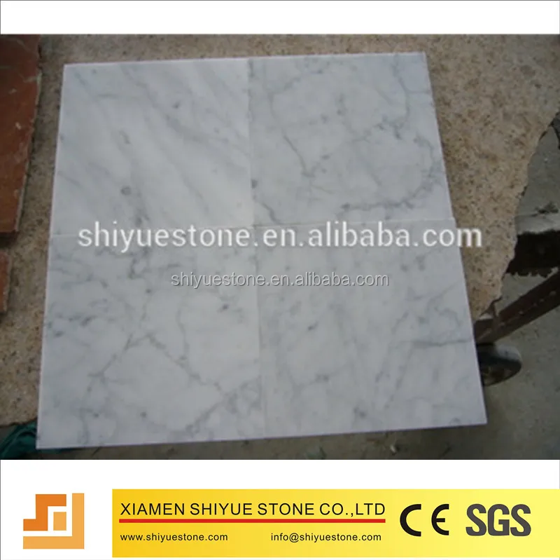 Cheapest China white carrara marble tile pavers prices
