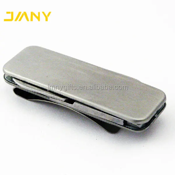 Пользовательский мужской универсальный зажим для денег карманный нож пилка для ногтей Ножницы из нержавеющей стали инструмент