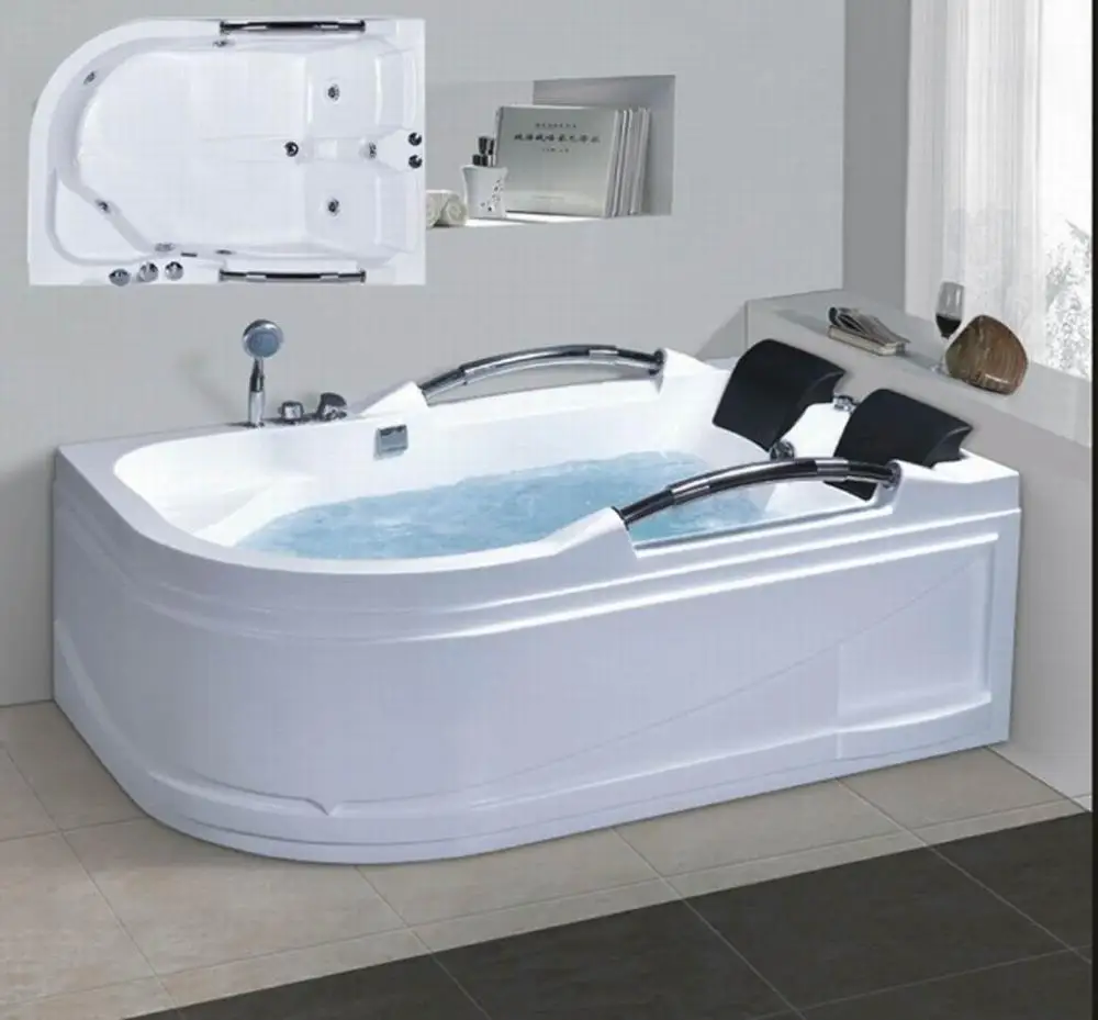 2 Person Cheap Whirlpools Acrylic  Massage jacuzi Bathtub whirlpool bathtub price (547B)