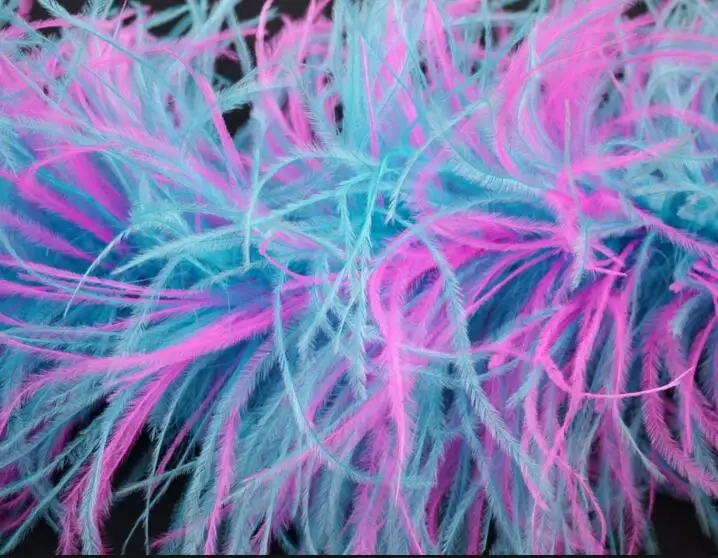 
turkey feather trim for decoration ostrich Feathers boa ostrich wedding decoration feather Wholesale price factory 