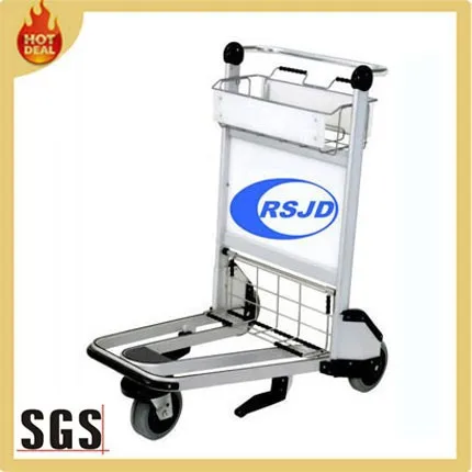 Automatic Brake Carriage Airport Trolley