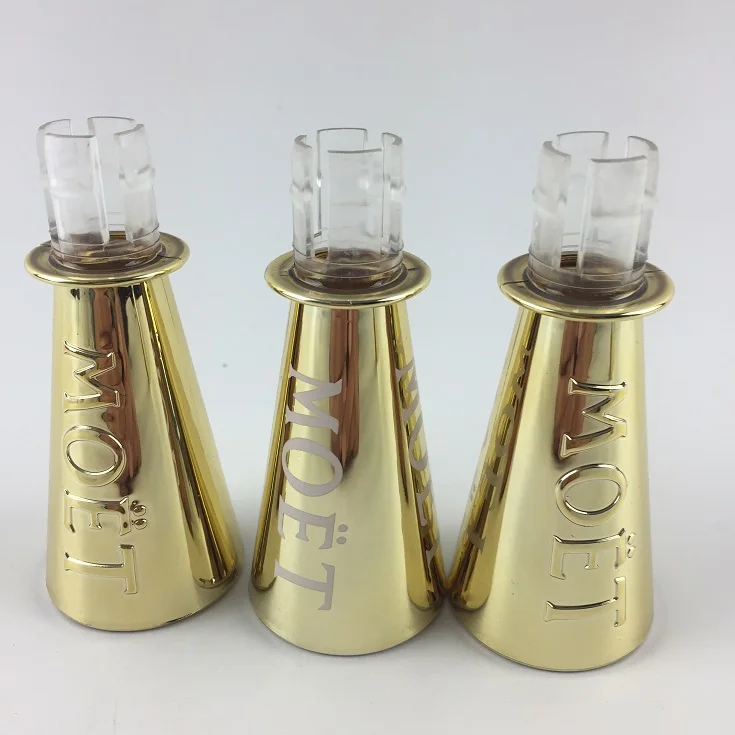 Gold Mini Champagne Bottle Sippers