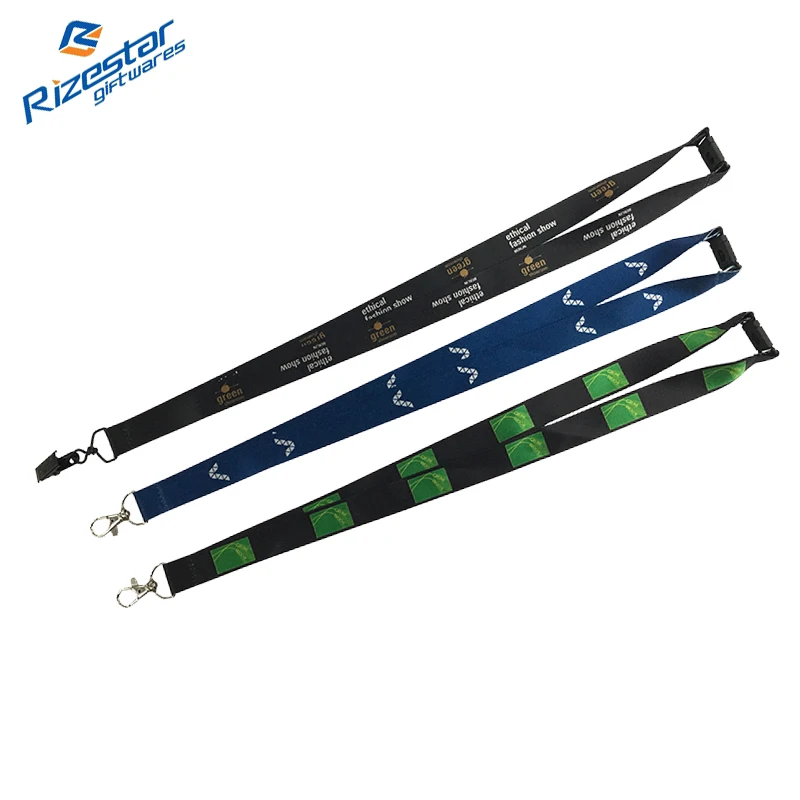 
Eco-friendly Recycled PET Material Printed Lanyard 