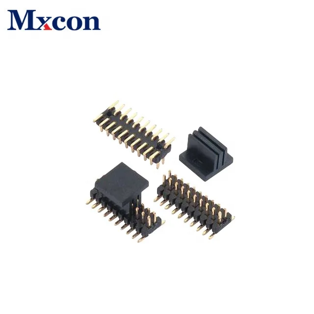 
Factory price wholesale single row straight & right angle 1.27mm pin header for board to board 