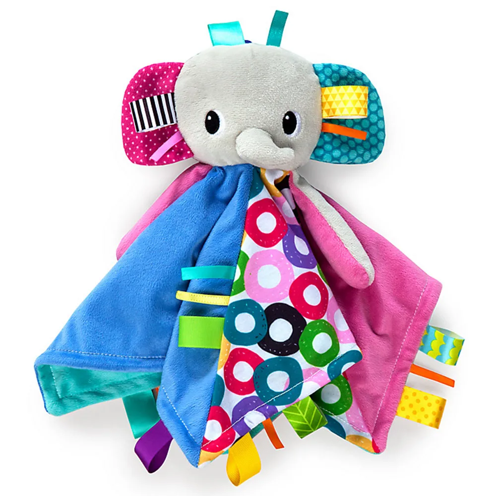 Фабрика Shenzhen BSCI, оптовая продажа, детское одеяло безопасности на заказ с плюшевыми игрушками животных