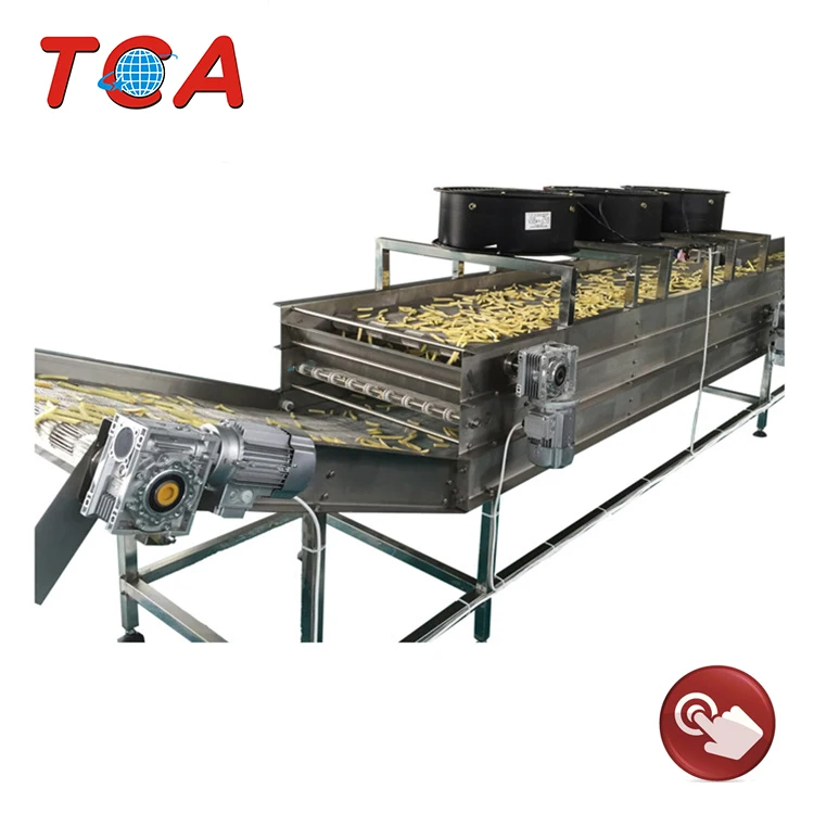 
1000 kg/h french fried potato fries production line 