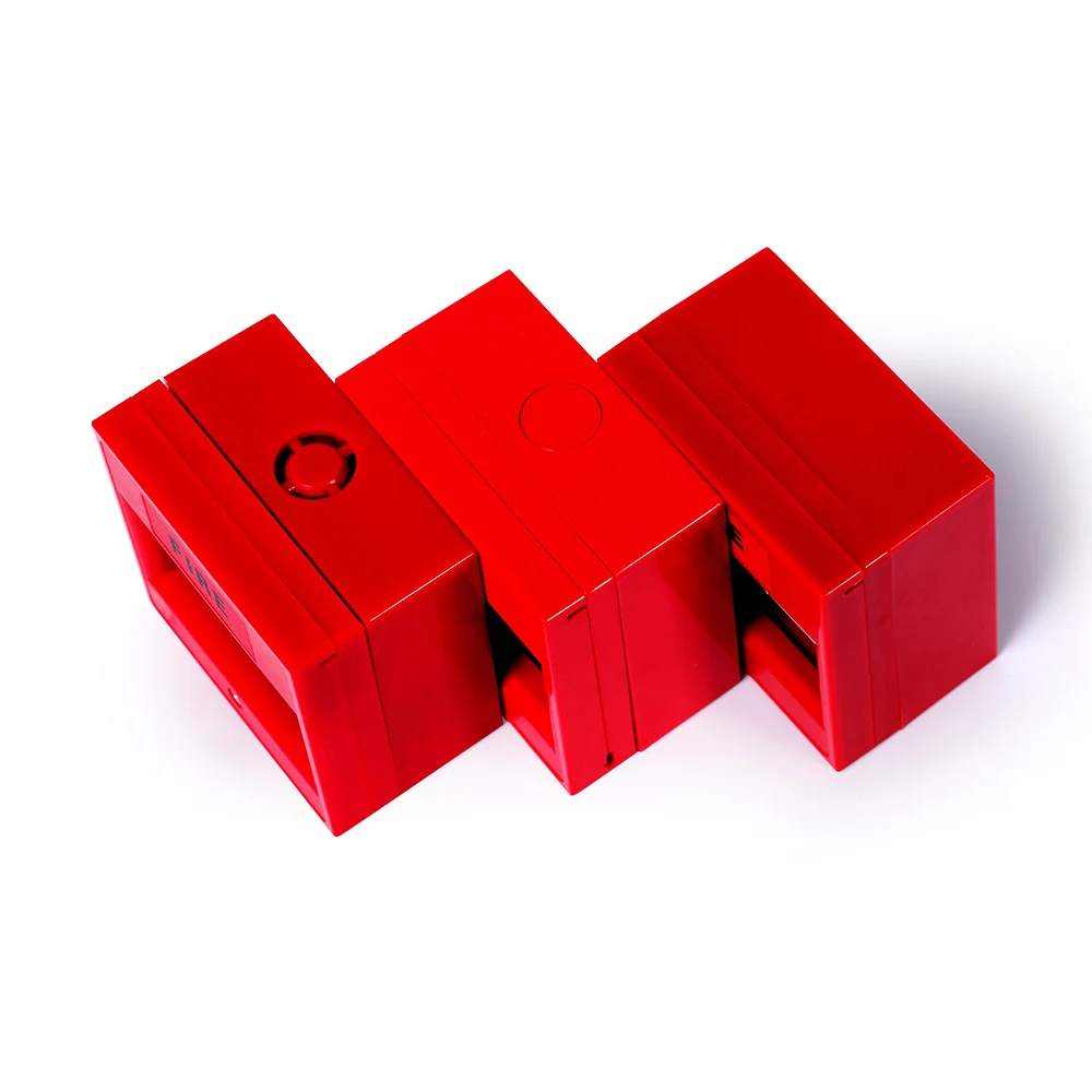 DC24V Conventional Non-Addressable Fire Alarm System Resettalble Manual Call Point For Emergency Door Release