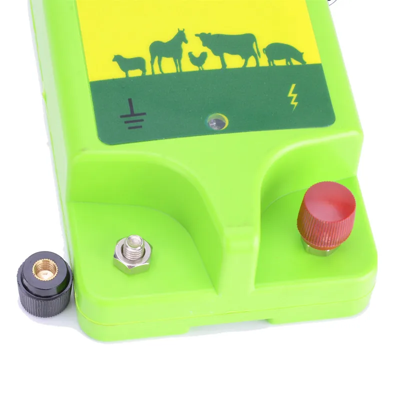 Plastic sheep 12v powered  waterproof electric fence energizer for livestock farming