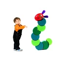 Children Anime Toys Cute Insects Twist the Very Hungry Caterpillars Wooden Blocks Baby Fingers Flexible Blocks
