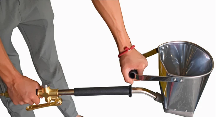 
Mortar stucco cement sprayer hopper gun for sale Factory production in China 