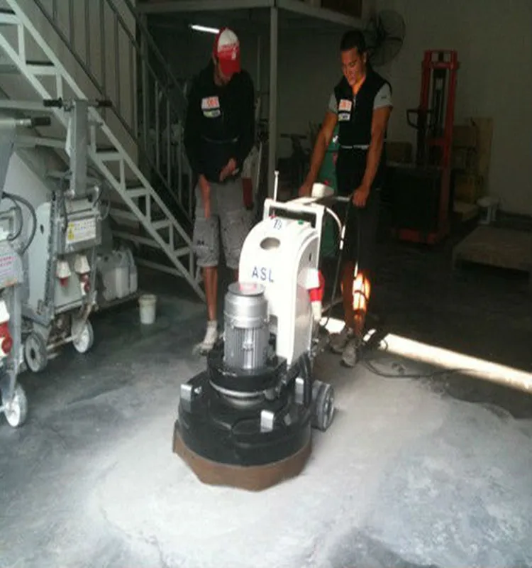 ASL750-T9 стойкая напольная бетонная шлифовальная машина с 11KW двигателем инвертором