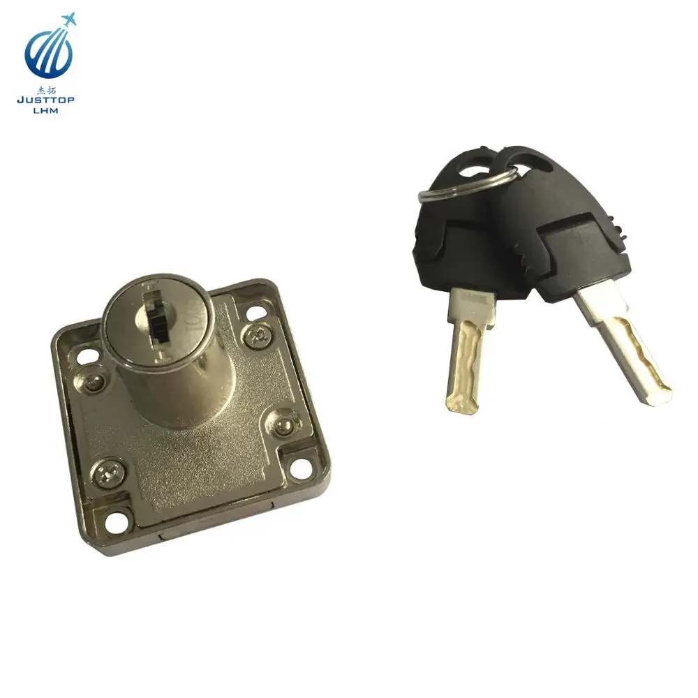 Zinc for Cupboards Lockers Drawers cabinet 2 Keys