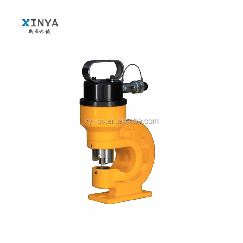 Hydraulic Hole Punching Machine Model CH-60 Used Along With Hydraulic Pump