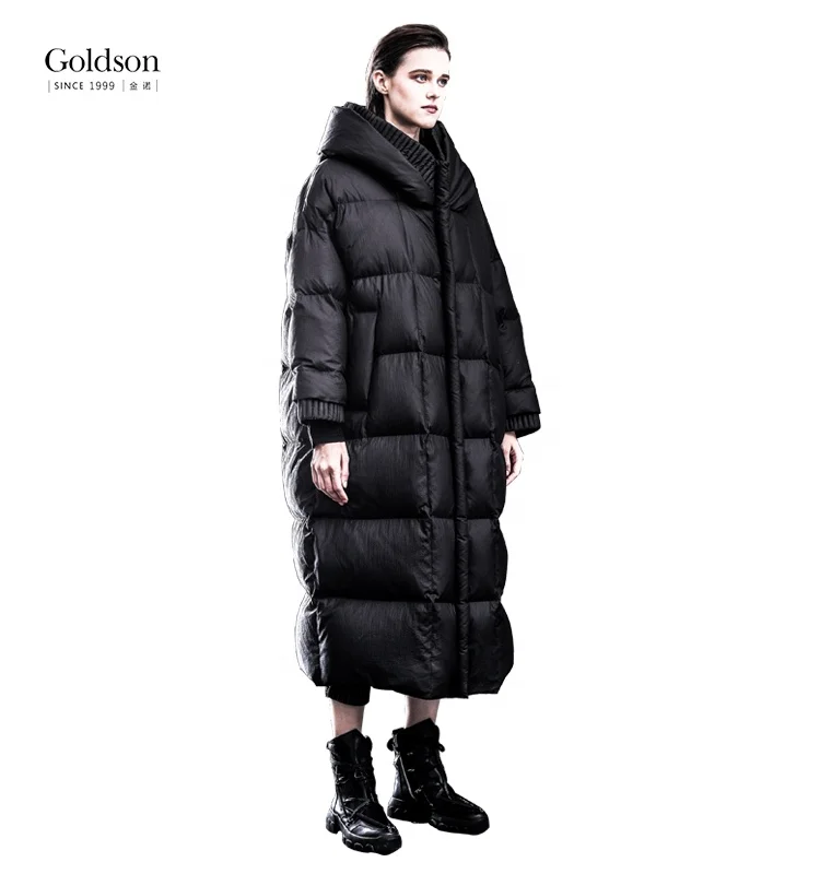 Korean classic design hooded zipper clothes women winter long 9010 duck down coat