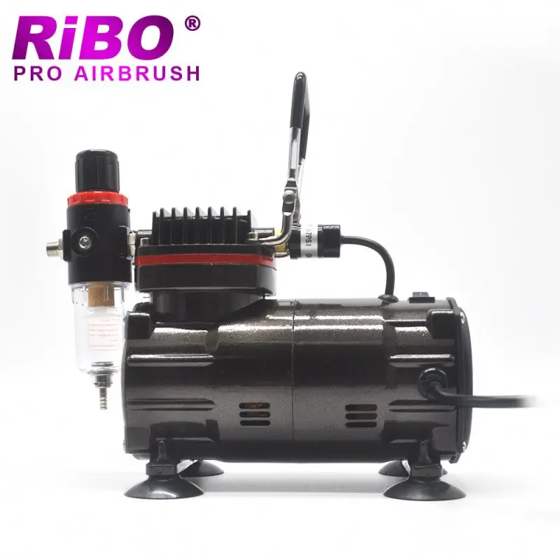 Made in china air compressors from China Airbrush Compressor Kit Large Tank for frames wall art artworks spray paint with Air Br