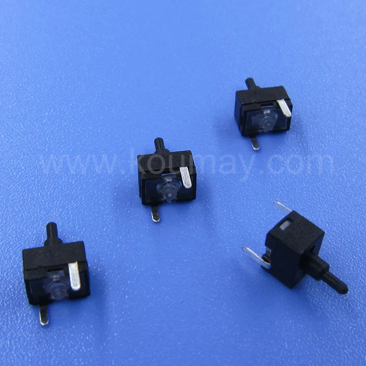 The plug-in DIP2 foot detects the normally closed microswitch detector switch