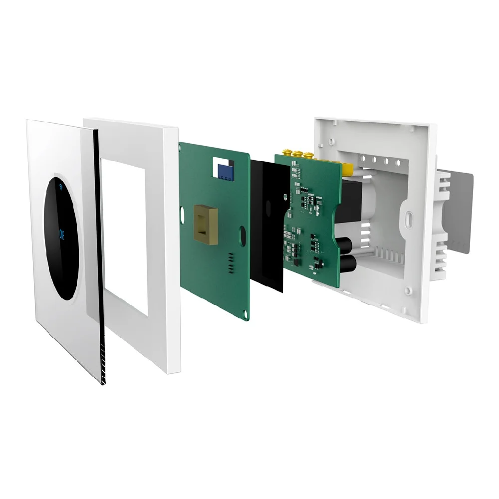 1 Gang 40A Remote Control Wall Touch App WiFi Smart Light Wireless Switch