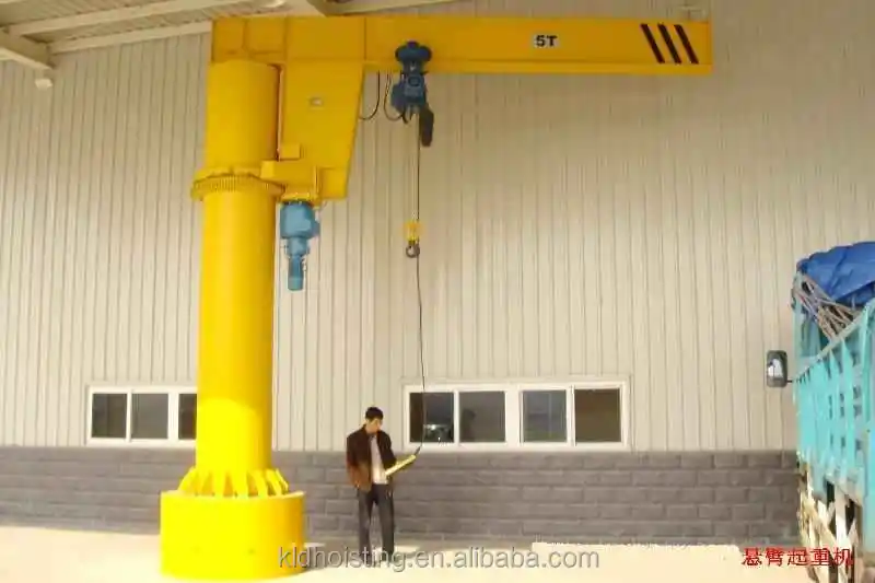180 degrees, 360 degrees rotating cantilever crane jib crane 500kg