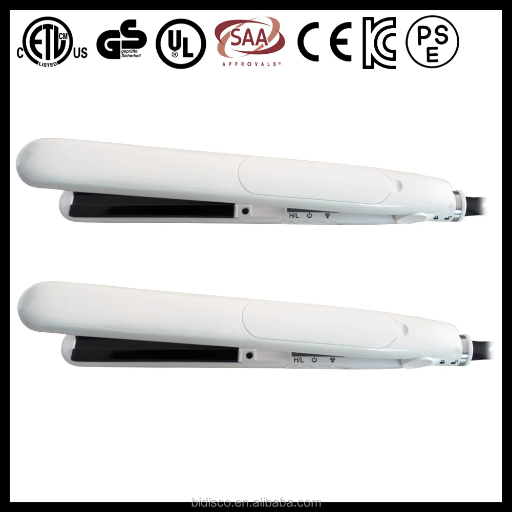 keratin oil and water ceramic tourmaline titanium coating professional steampod hair straightener