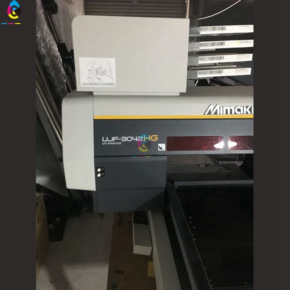 Second Hand Mimaki UJF3042 UV LED Desktop Printer  With Mimaki LH100 Curable UV LED Ink