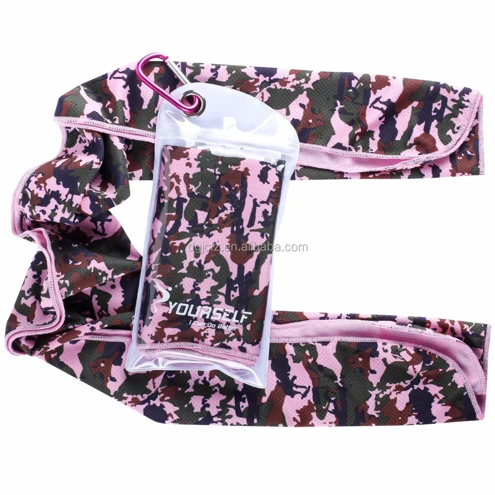 Reusable Cooling Towel Beach OEM Plain Rectangle High Quality Cooling Towel New Ice Fabric Gym Towel Nonwoven JC-CT-07-S CN;GUA