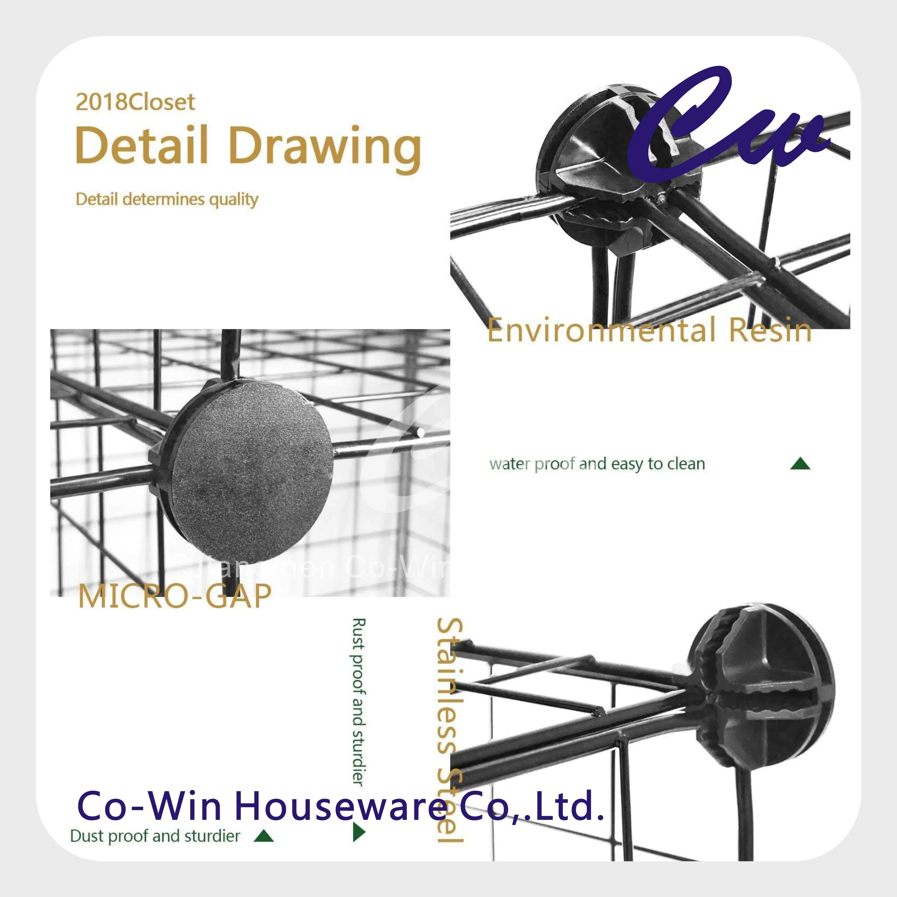 12-Cube Metal Grids Storage Rack Multifunction Iron Grid Storage Cubes DIY Modular Shelf