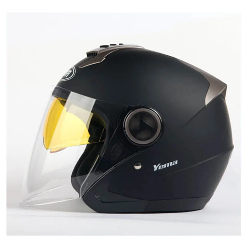 YM-623 vega scooter design open face helmets with dual visors