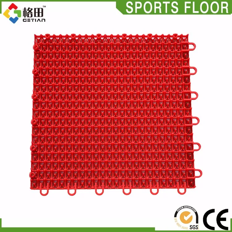 Quality guarantee pp interlocking basketball field