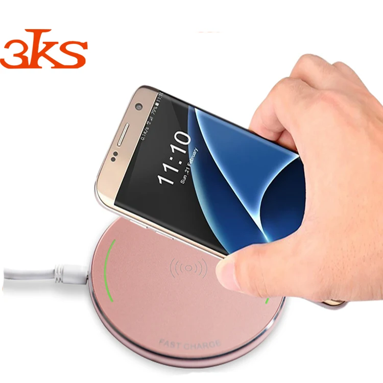 New Style Qi Wireless Quick Charge Mobile Phones Accessories for Samsung S8 for iPhone 8