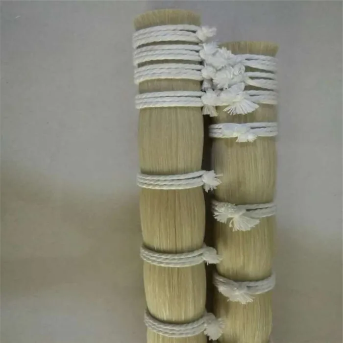 
500 g Mongolian White Horse Tail Hair in bulk Violin Bow hair 80-85cm 