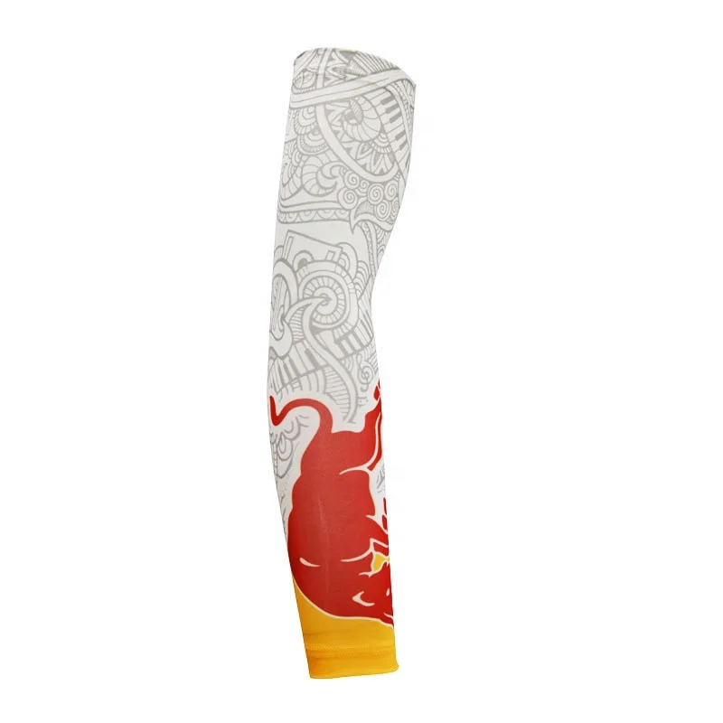 PURE Tattoo Printed Comprission Sleeves Custom Cycling  Arm Sleeve Sunprotection Protective for outdoor sports