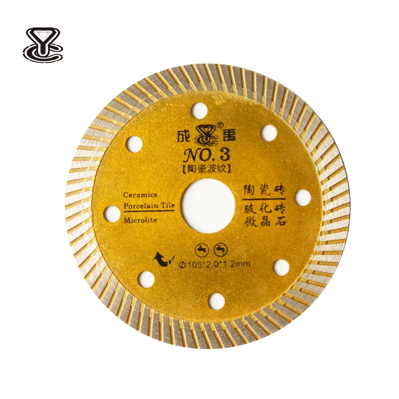 Hot Sale 4inch Cutting Ceramic Round Turbine Blade Diamond Saw Blade