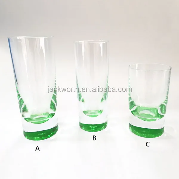 Acrylic Bubble Bottom Pitcher Set