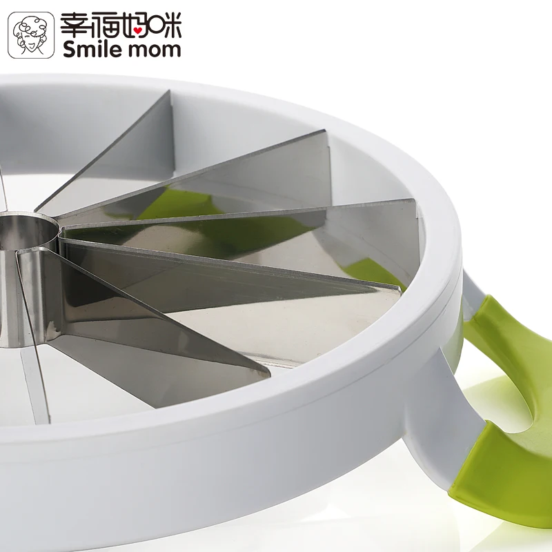 Smile mom Fruit Cutting Tools Water Melon Cut Watermelon Cutter Melon Slicer