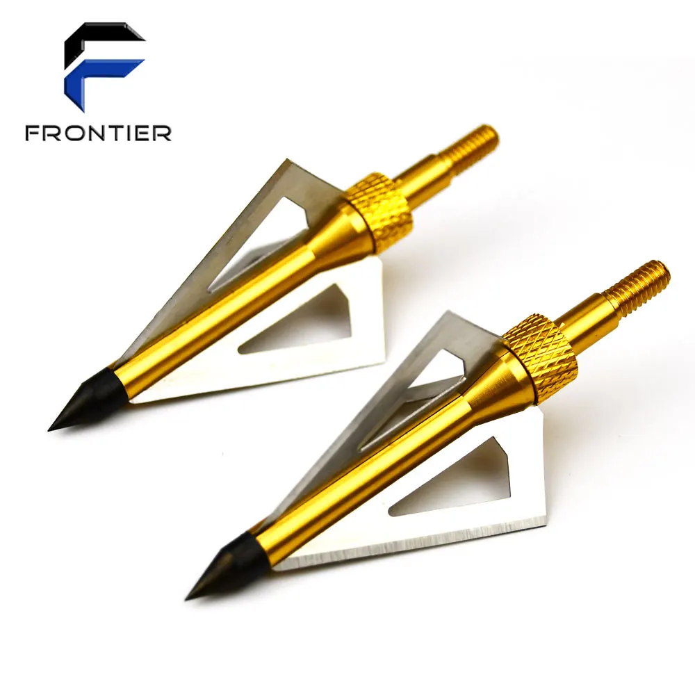 3 Blade Aluminum Fish Hunting Broadhead Arrow Tip