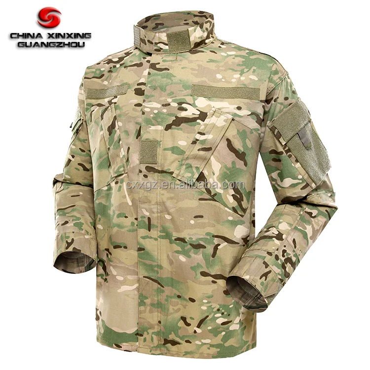 
Military Army Soldier Multiland Camouflage Military Fatigue ACU Army Combat Uniform 