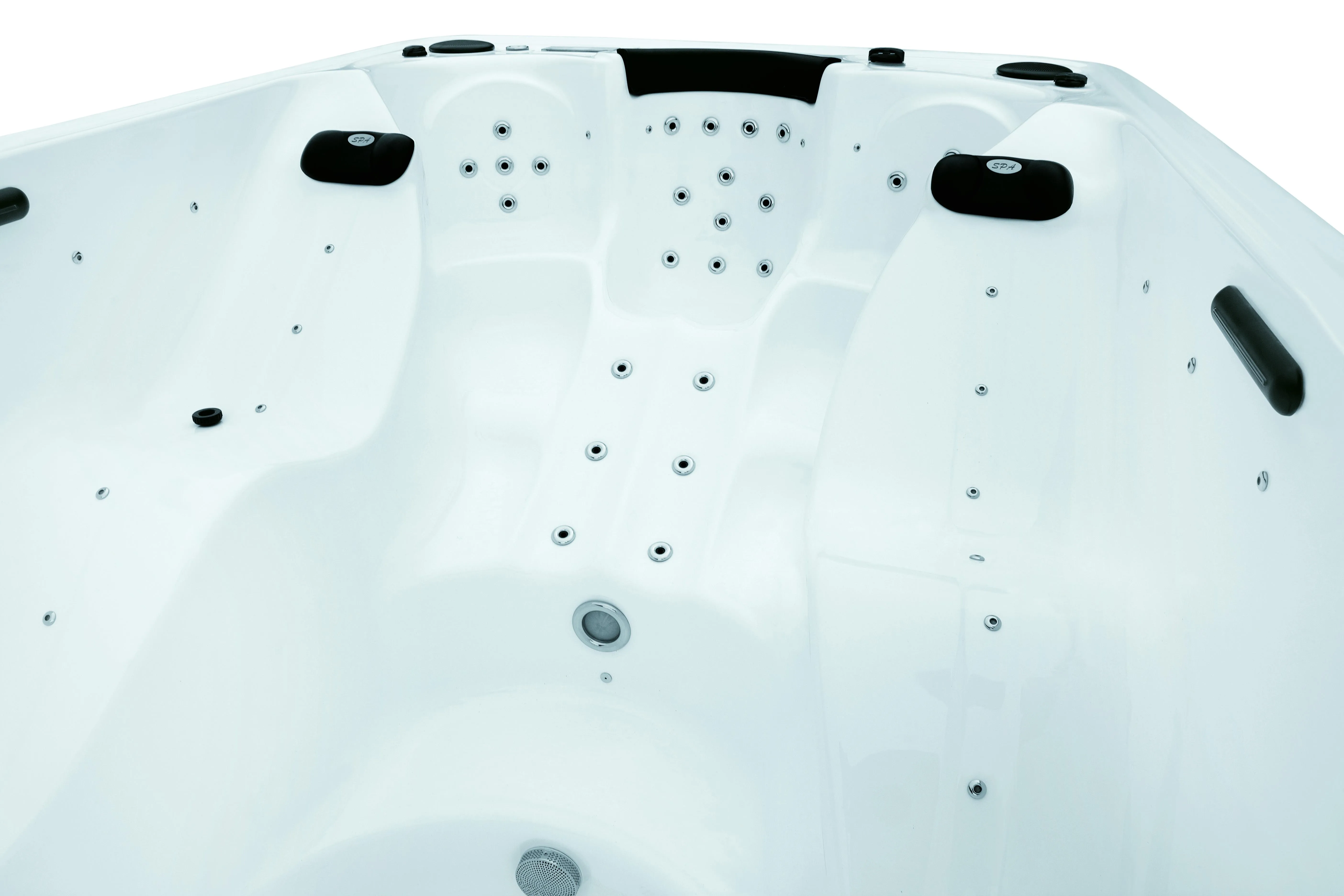 Sunrans CE Approved Us Balboa Hot Tub Hydropool Aqua Sport Swim Spa Massage Acrylic Swimming Spa Pool Outdoor