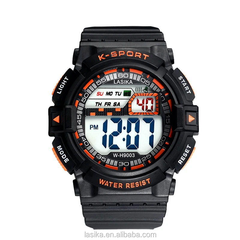 
China Ali baba digital cheap wrist watch for men in bulk sport watch digital waterproof watch cheap 