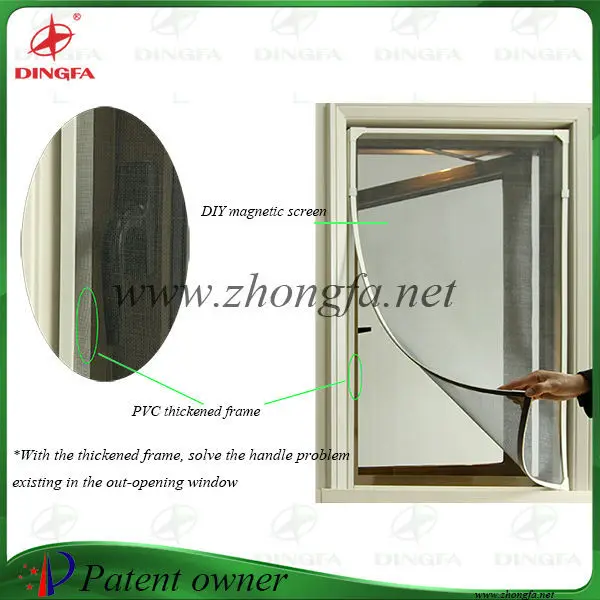 Simple innovative products to solve handle problems to window screen